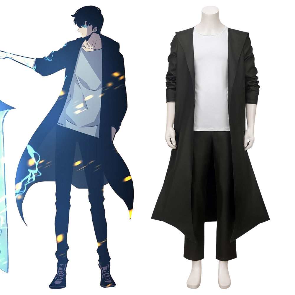 Solo Leveling Chengxiaoyu Sung Jinwoo Cosplay Costume - Tophatter Daily Deals